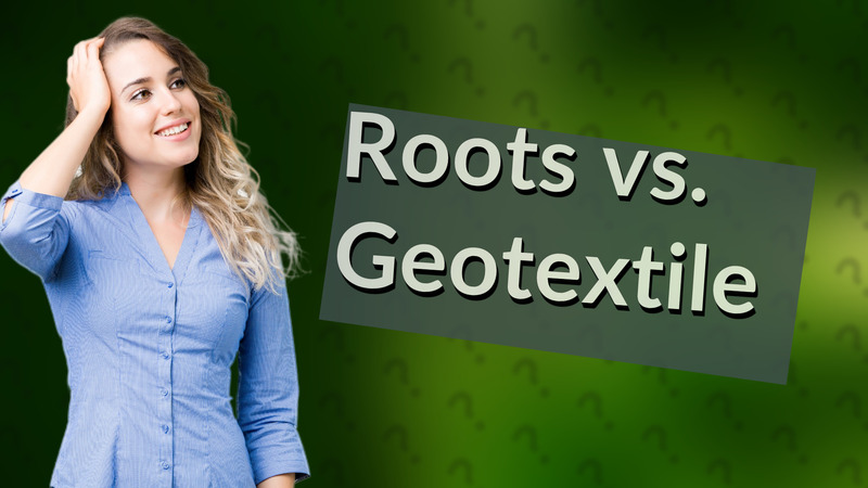 Roots vs. Geotextile