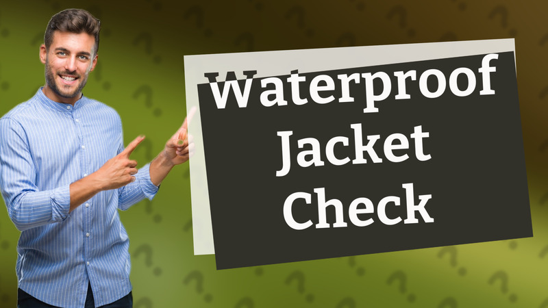 Waterproof Jacket Check