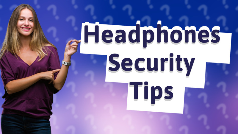 Headphones Security Tips