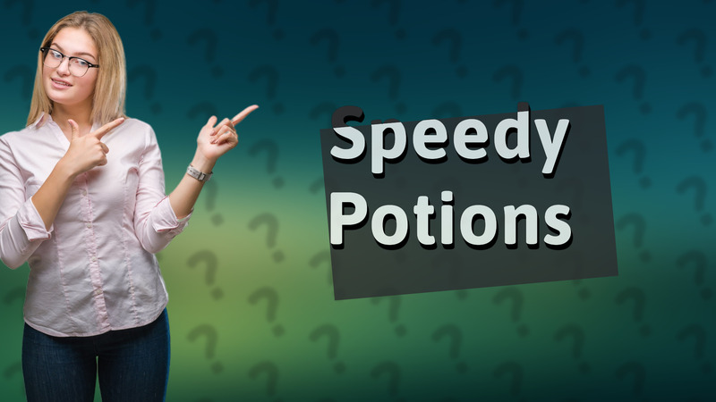 Speedy Potions