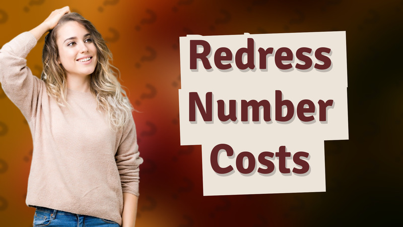 Redress Number Costs