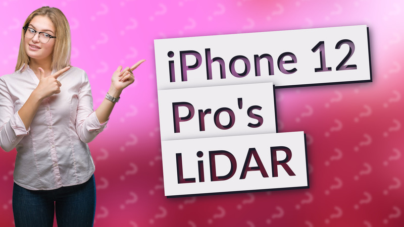 iPhone 12 Pro's LiDAR