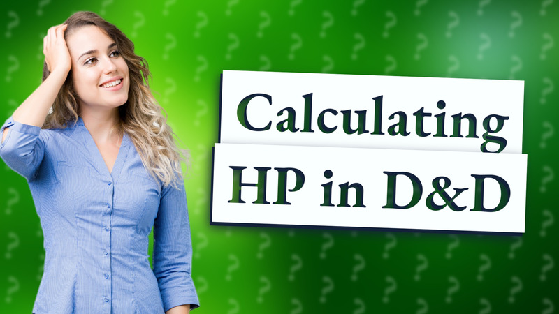 Calculating HP in D&D