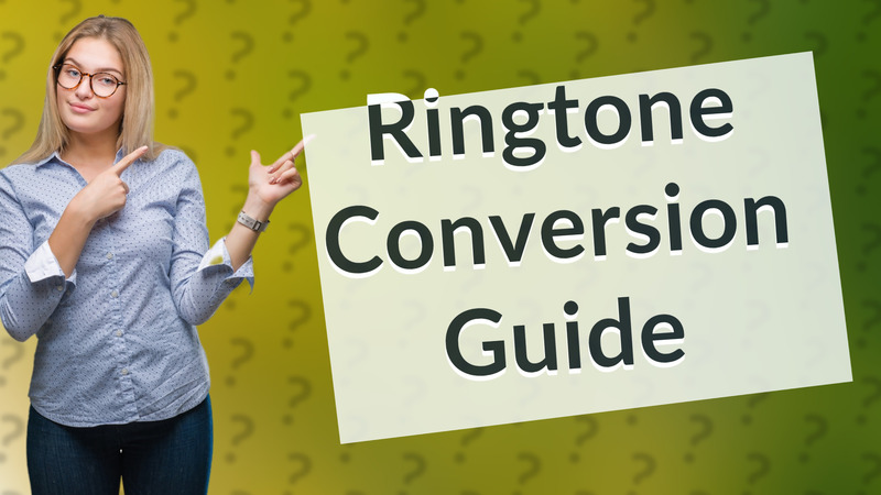 Ringtone Conversion Guide