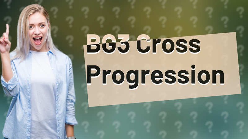 BG3 Cross Progression