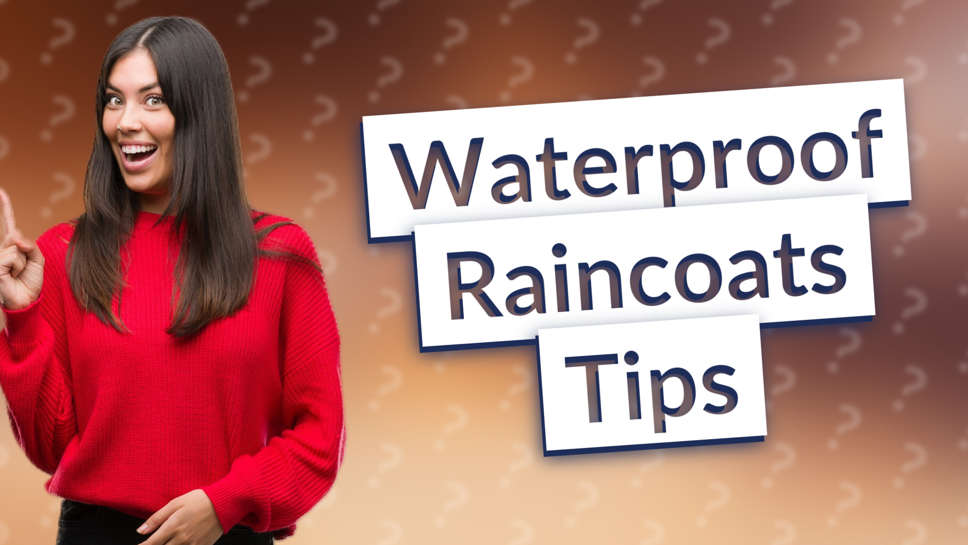 Waterproof Raincoats Tips