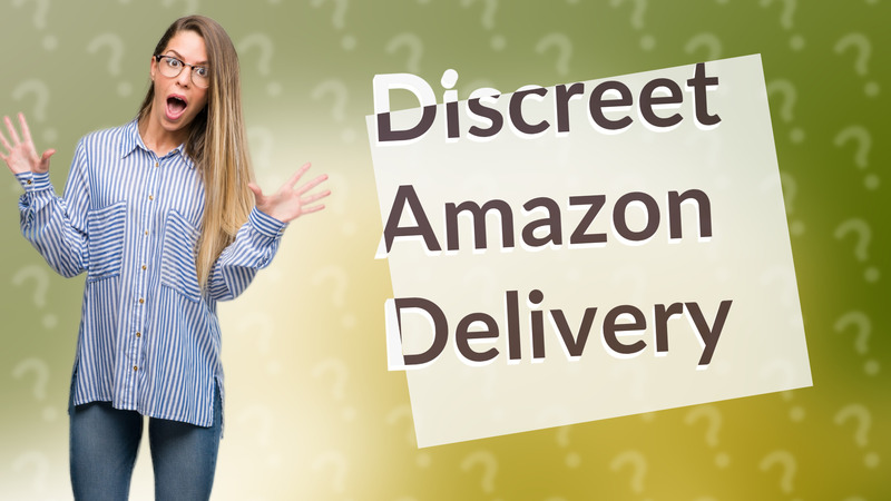 Discreet Amazon Delivery