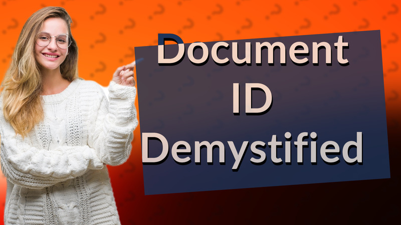 Document ID Demystified