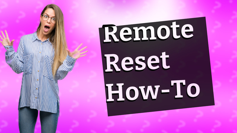 Remote Reset How-To