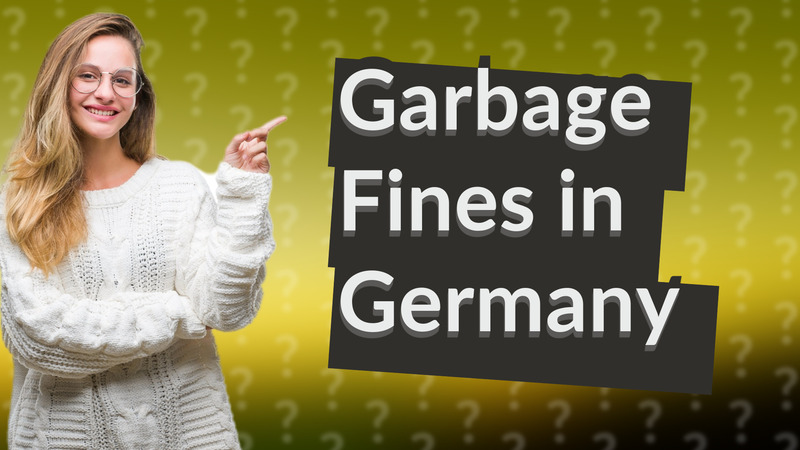 Garbage Fines in Germany