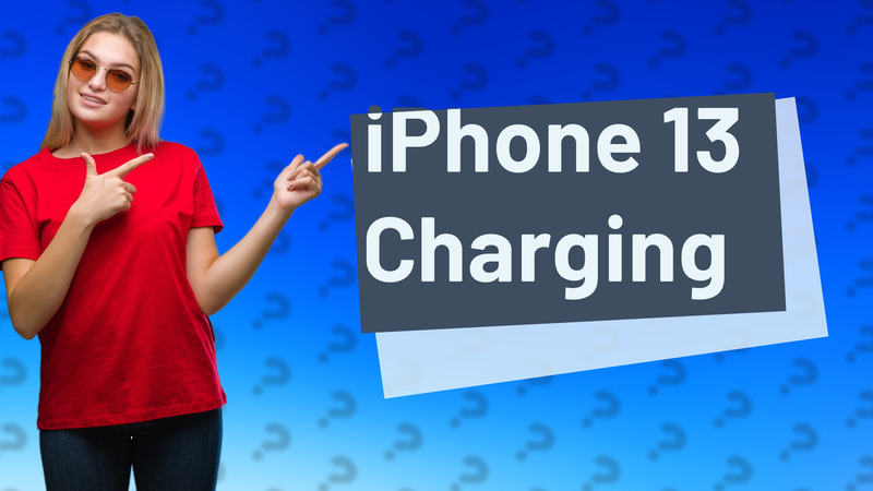 iPhone 13 Charging