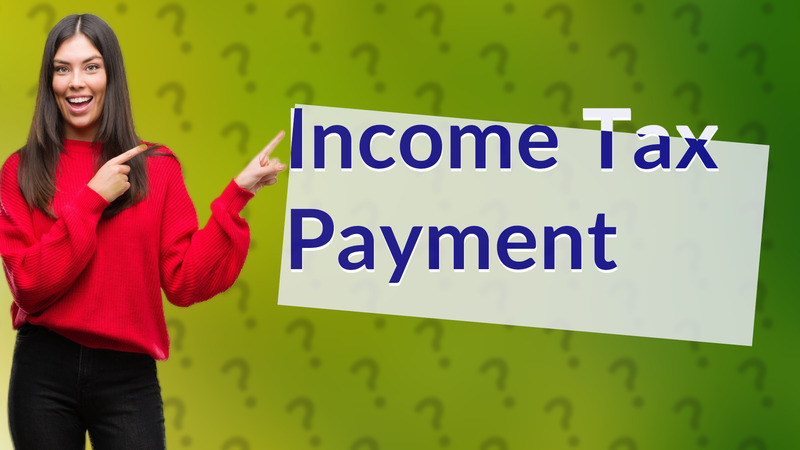 Income Tax Payment