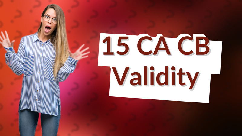 15 CA CB Validity