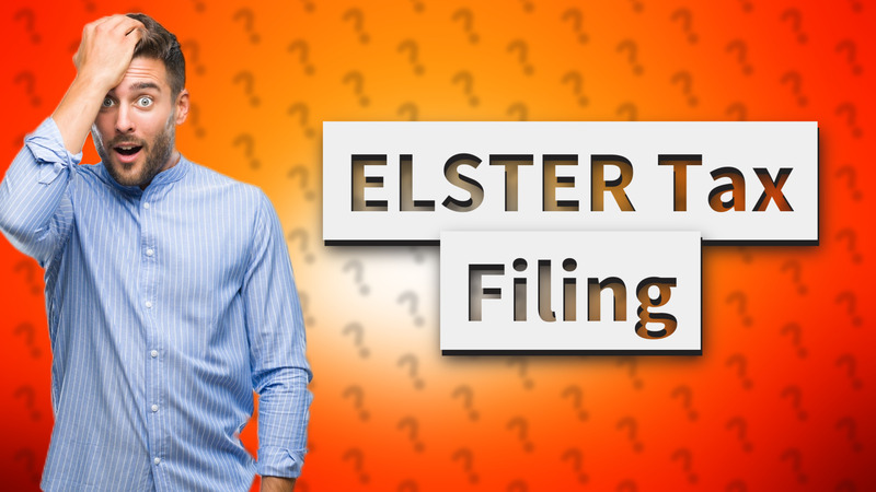 ELSTER Tax Filing