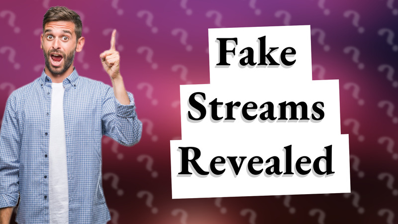 Fake Streams Revealed