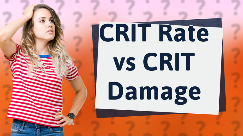 CRIT Rate vs CRIT Damage