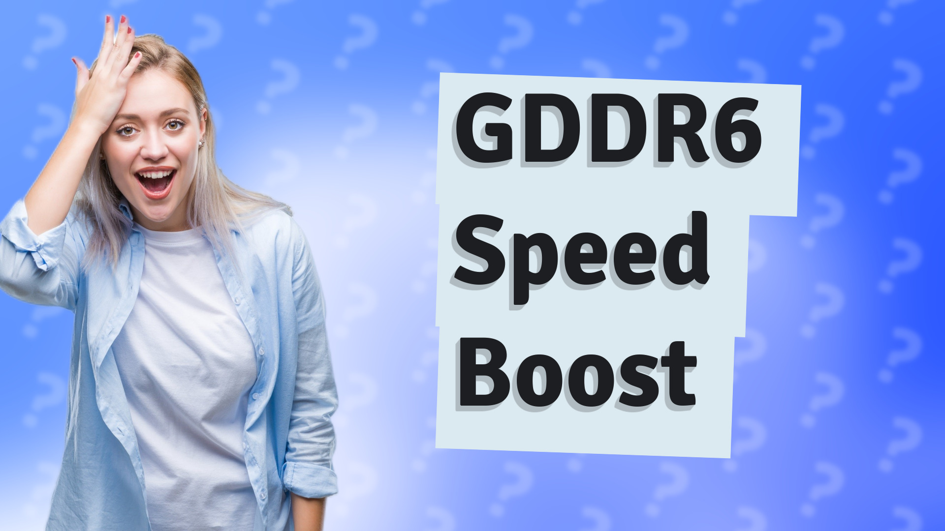 GDDR6 Speed Boost
