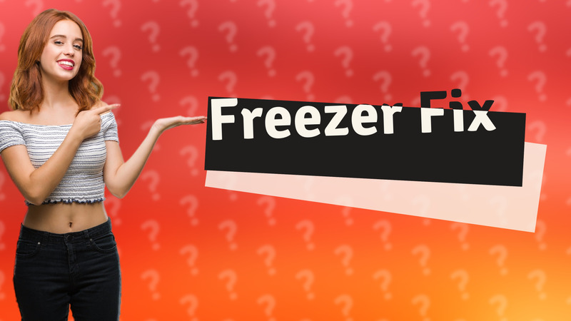 Freezer Fix