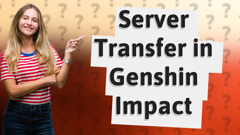 Server Transfer in Genshin Impact