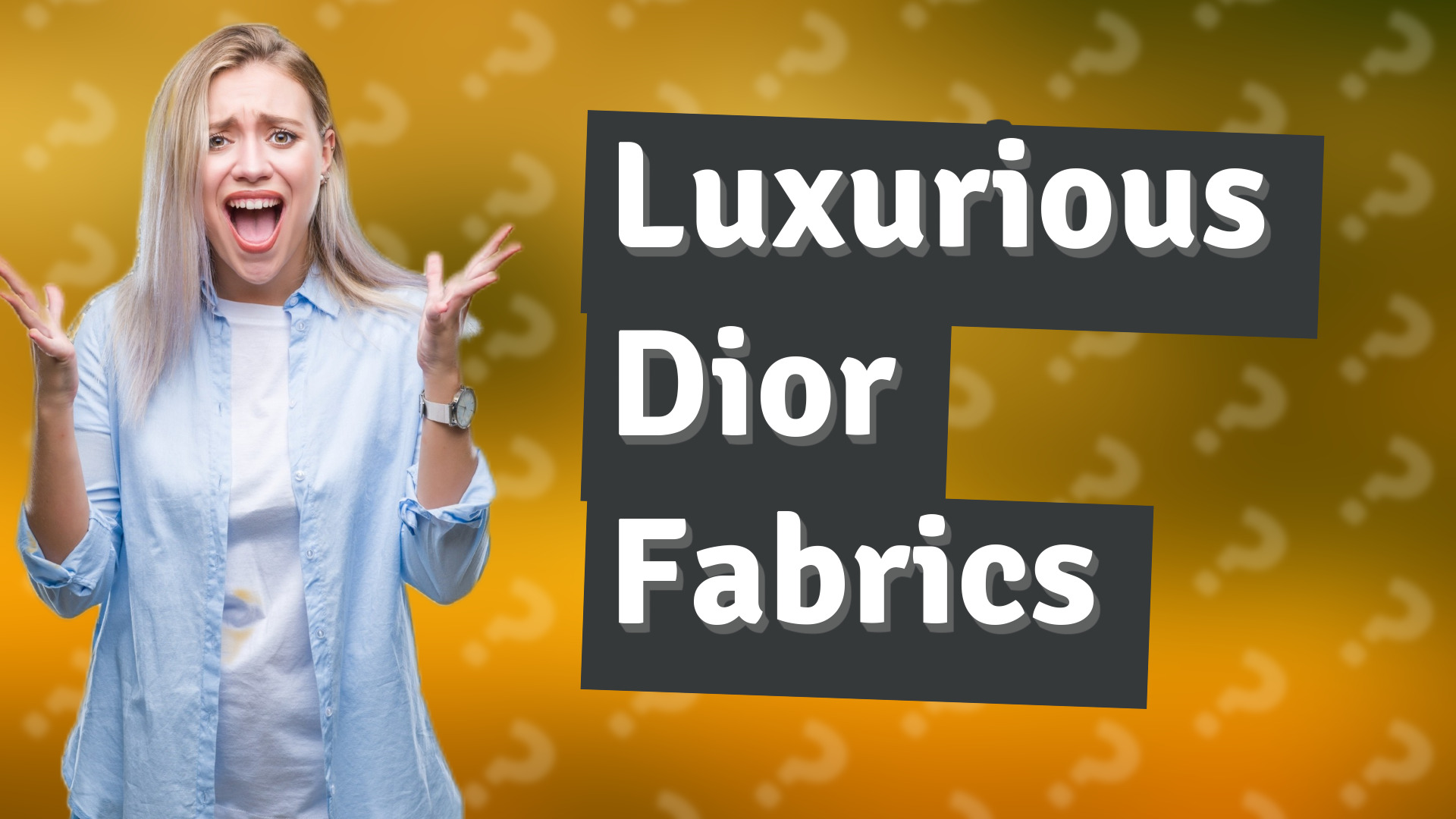 Luxurious Dior Fabrics