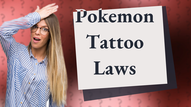 Pokemon Tattoo Laws