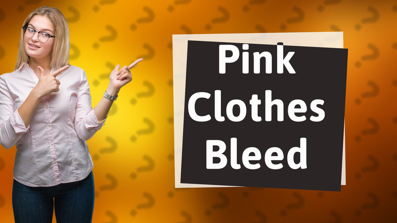 Pink Clothes Bleed