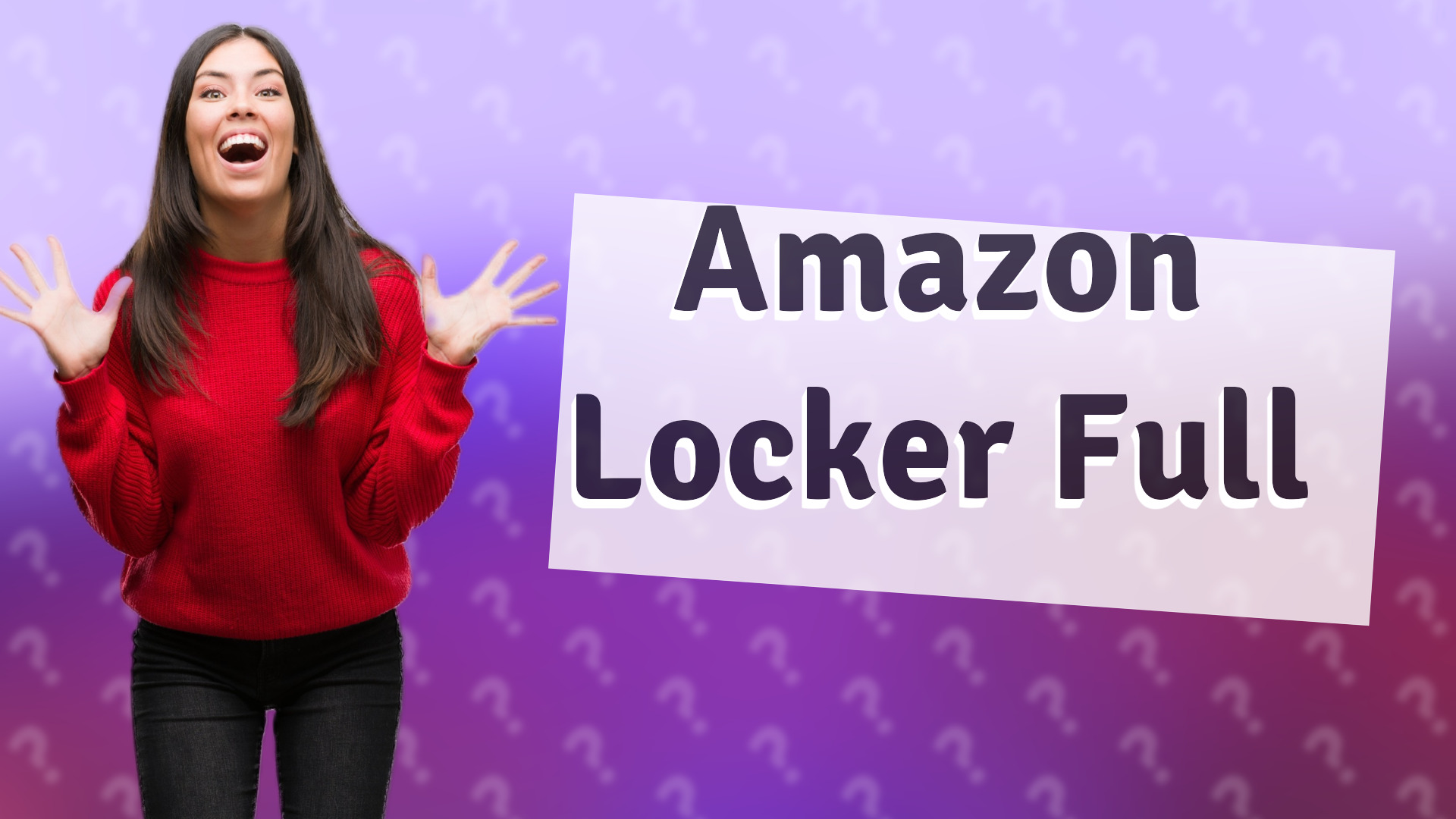 Amazon Locker Full