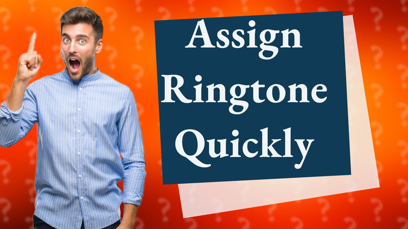Assign Ringtone Quickly