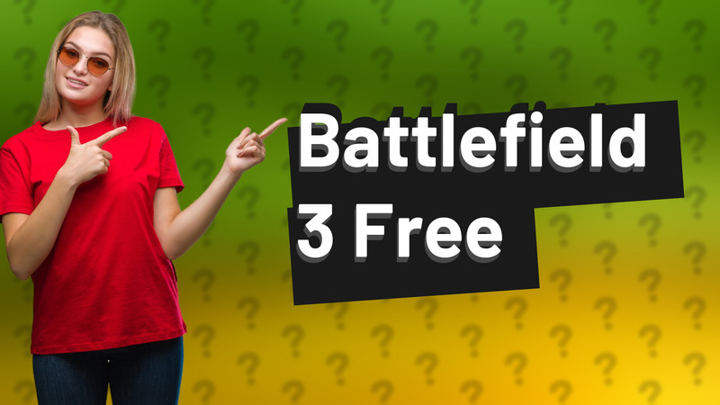Battlefield 3 Free