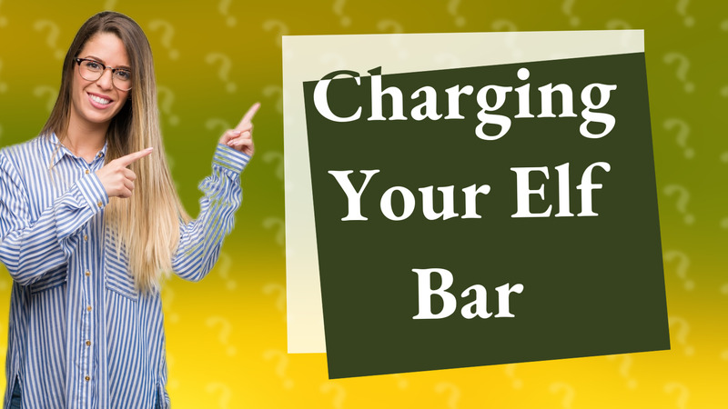 Charging Your Elf Bar