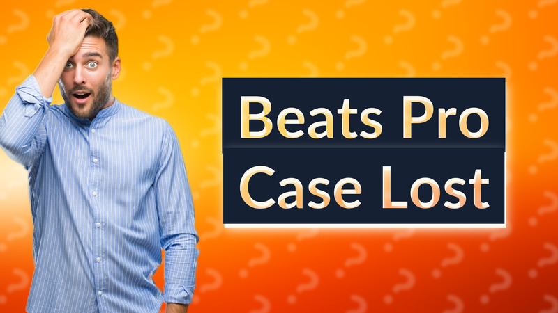Beats Pro Case Lost
