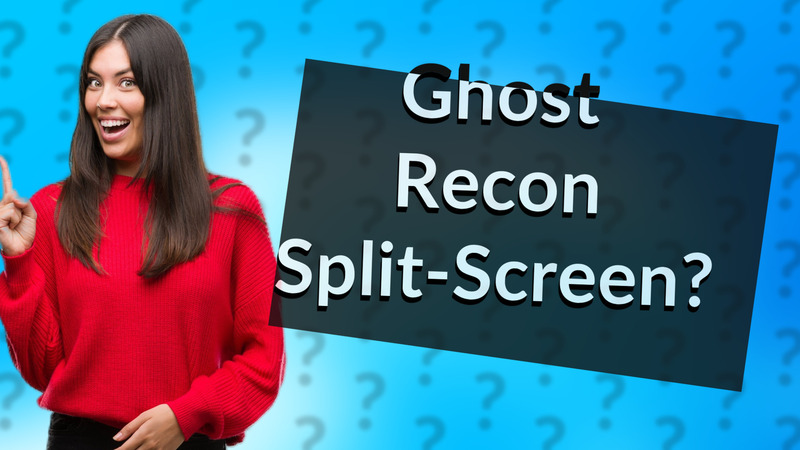 Ghost Recon Split-Screen?