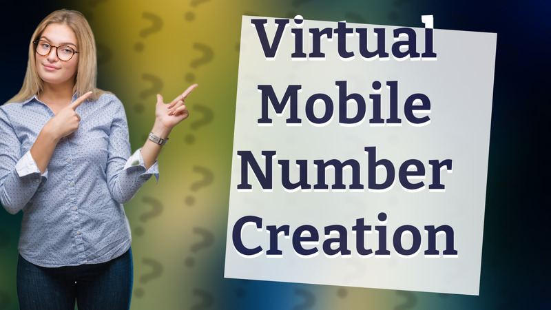 Virtual Mobile Number Creation