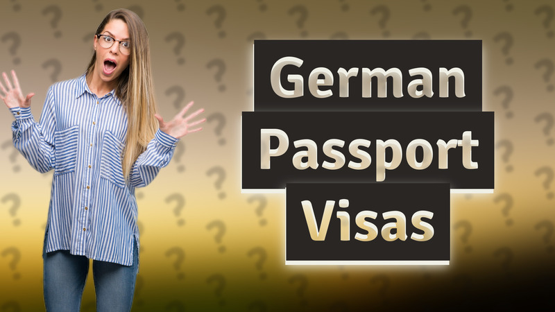 German Passport Visas