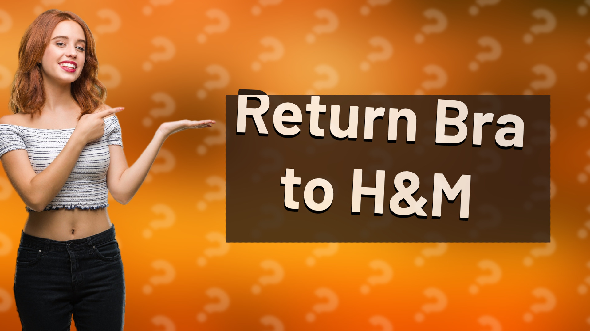 Return Bra to H&M