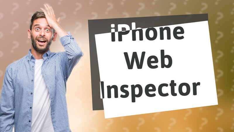 iPhone Web Inspector
