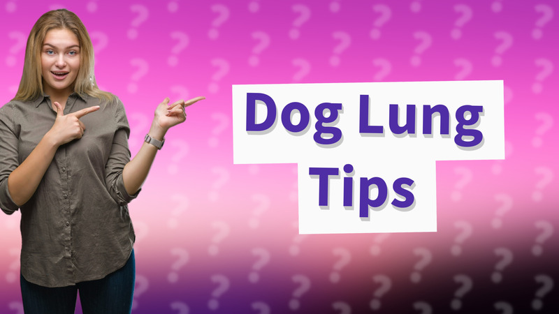 Dog Lung Tips
