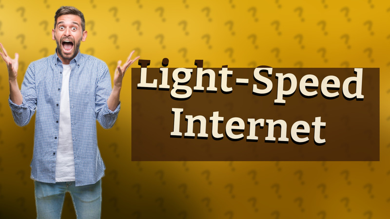 Light-Speed Internet