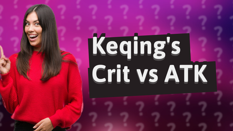 Keqing's Crit vs ATK