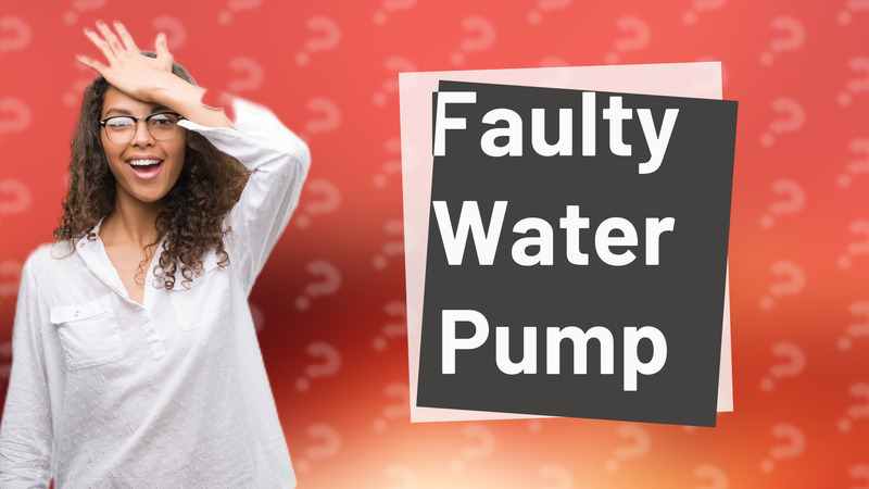 Faulty Water Pump