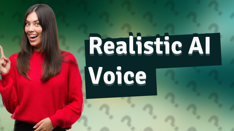 Realistic AI Voice