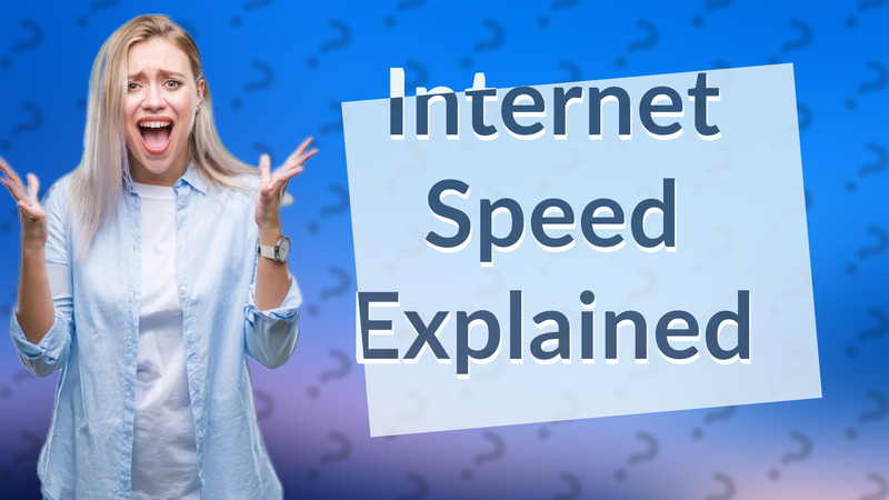 Internet Speed Explained