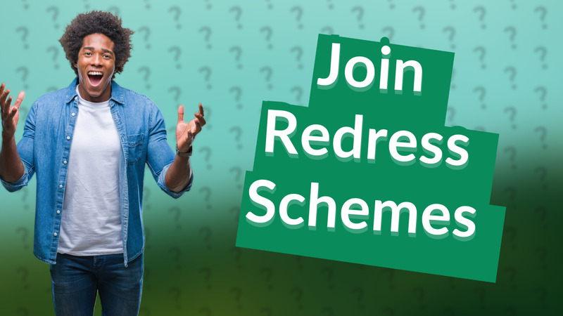 Join Redress Schemes