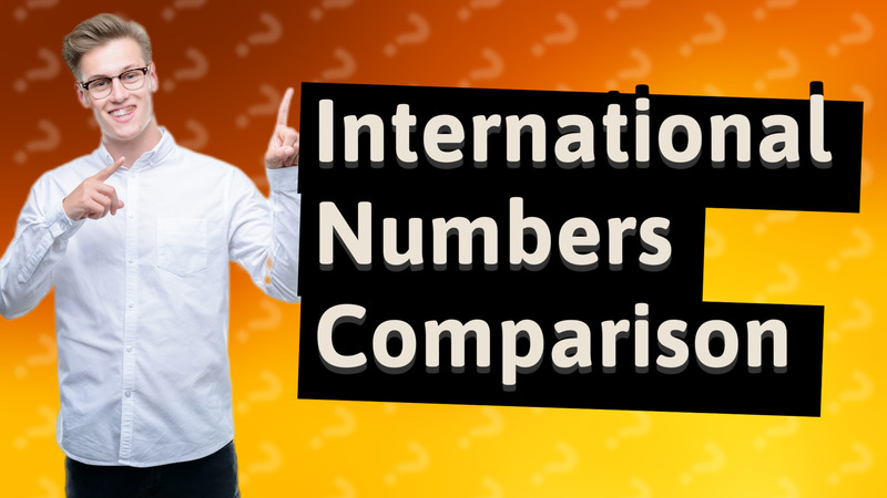 International Numbers Comparison