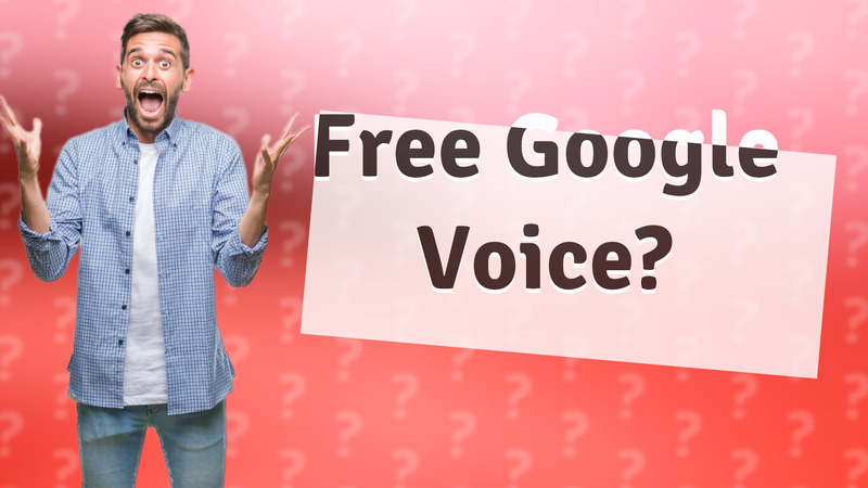 Free Google Voice?
