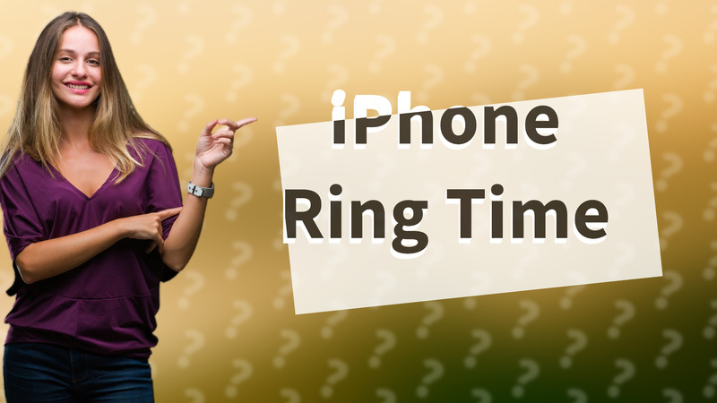 iPhone Ring Time