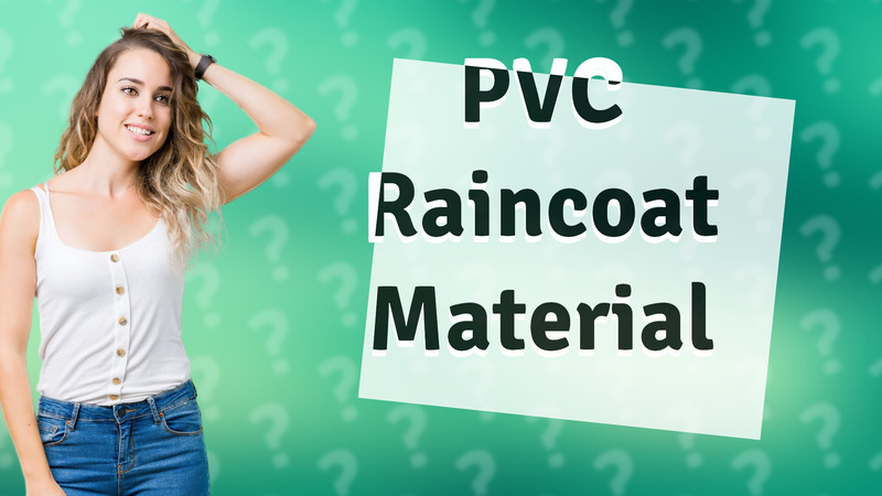 PVC Raincoat Material