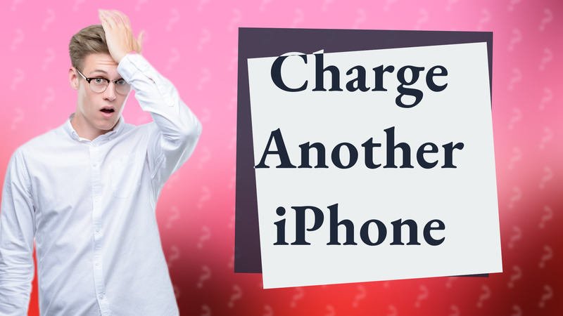 Charge Another iPhone