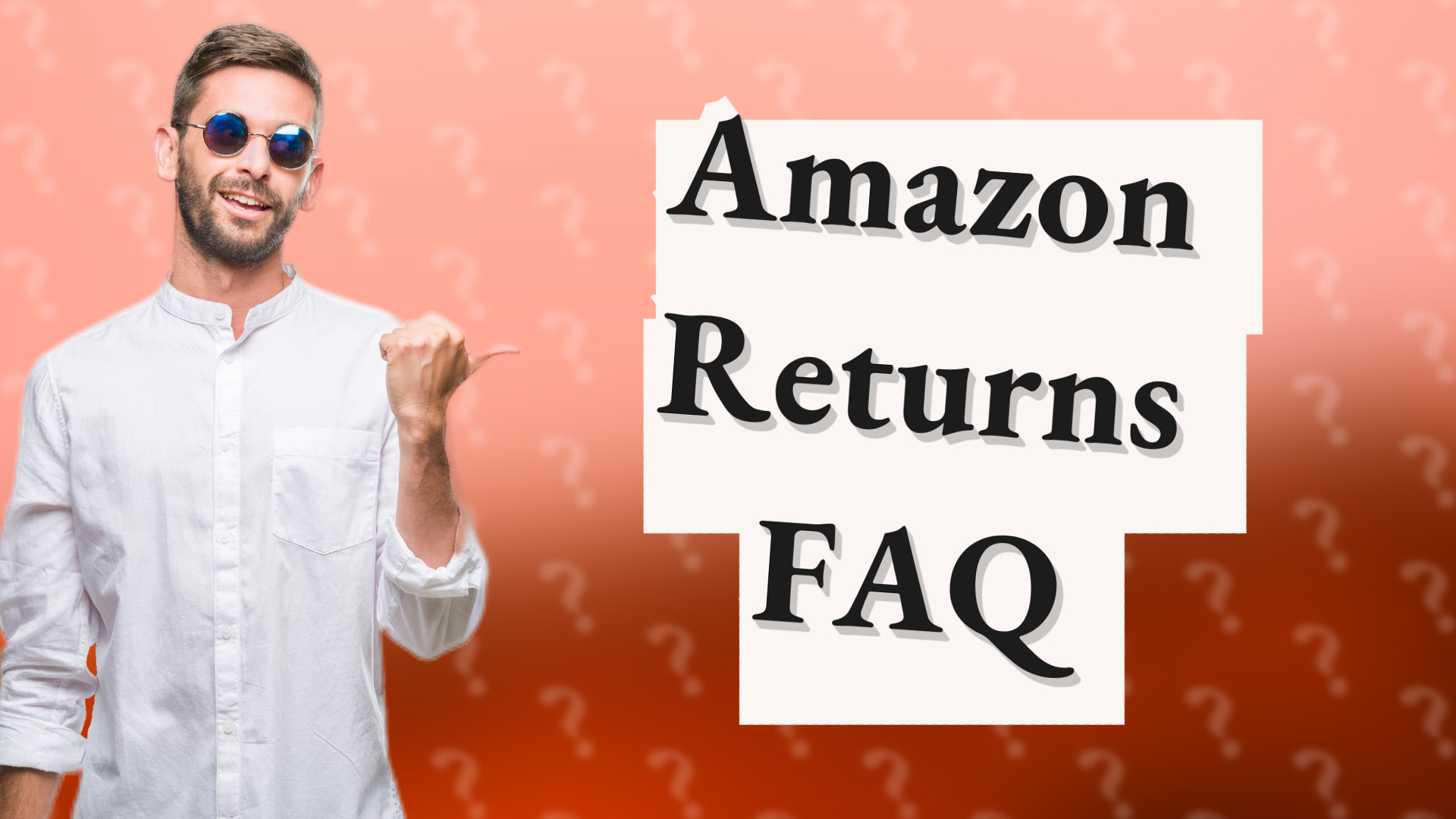 Amazon Returns FAQ