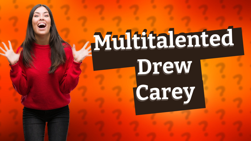Multitalented Drew Carey